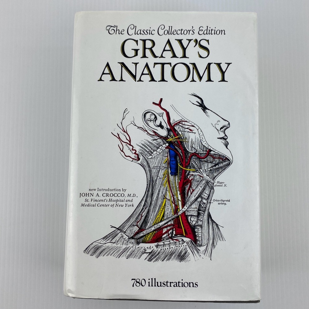 Gray's Anatomy Hardcover The Classic Collector's Edition Vintage 1977 Illustrate